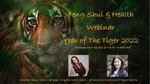 Feng Shui & Health in the Year of the Tiger 2022